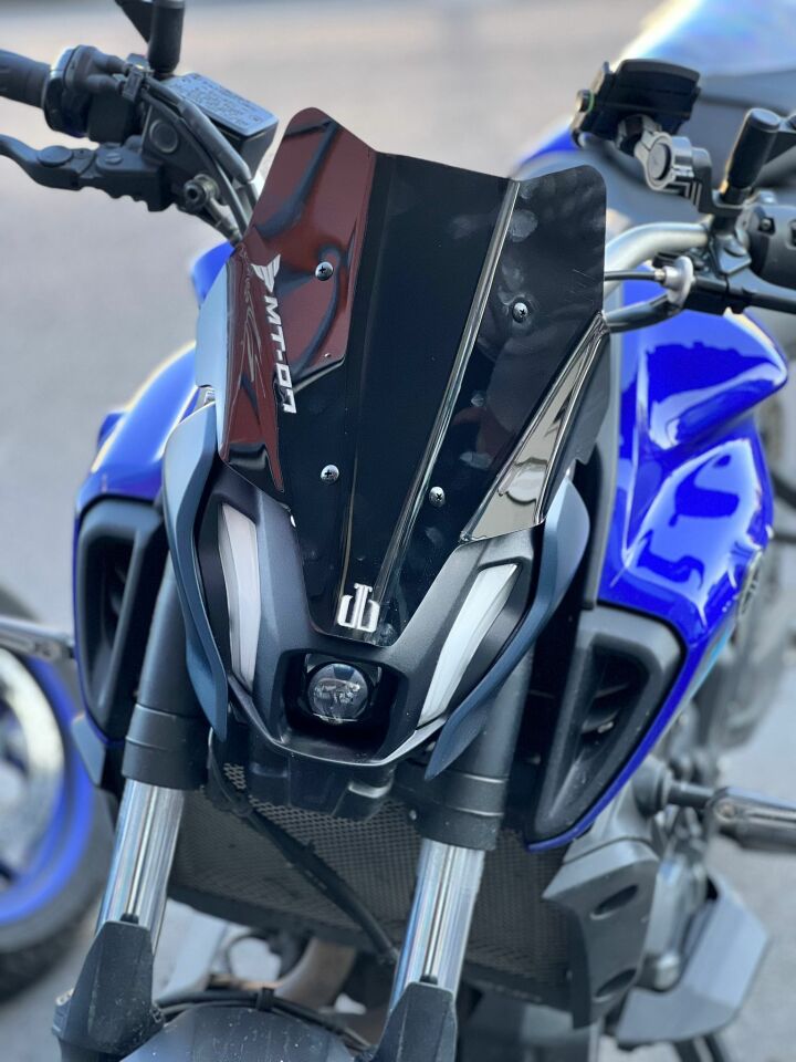 Yamaha Mt-07 2021-2022 Renkli Ön Cam