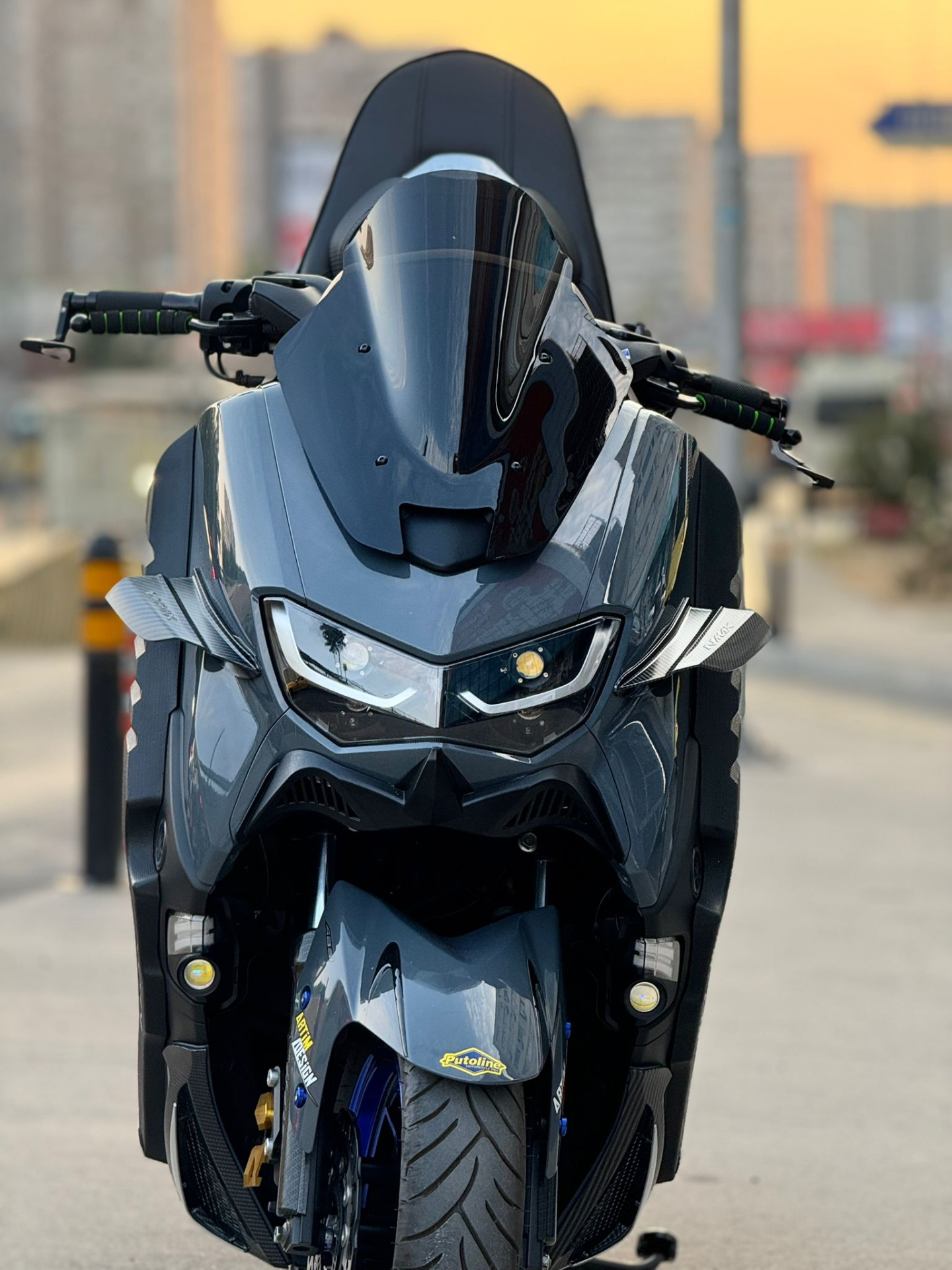 Nmax 125-155 2021-24 Racing Double Spor Ön Cam