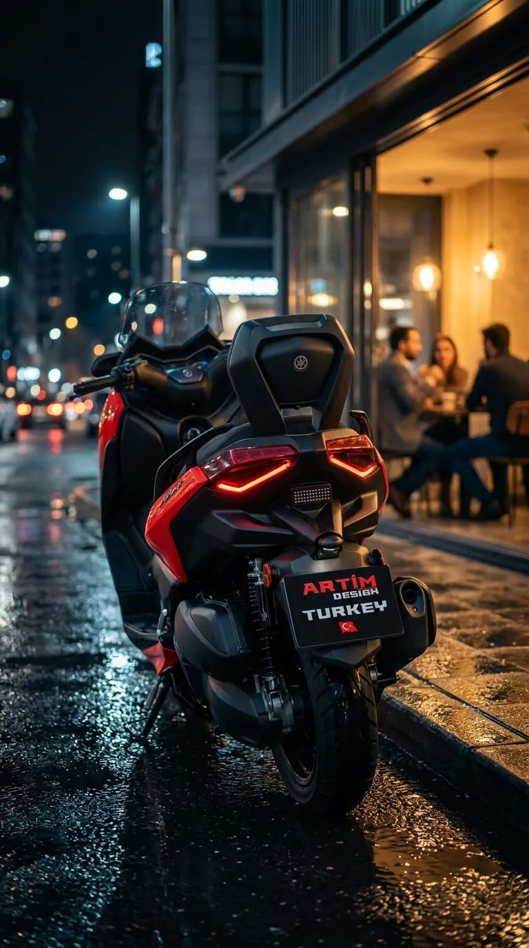 Orijinal Model Xmax Tech-Max 250-300 2024-26  Sissy Bar Sırt Dayama