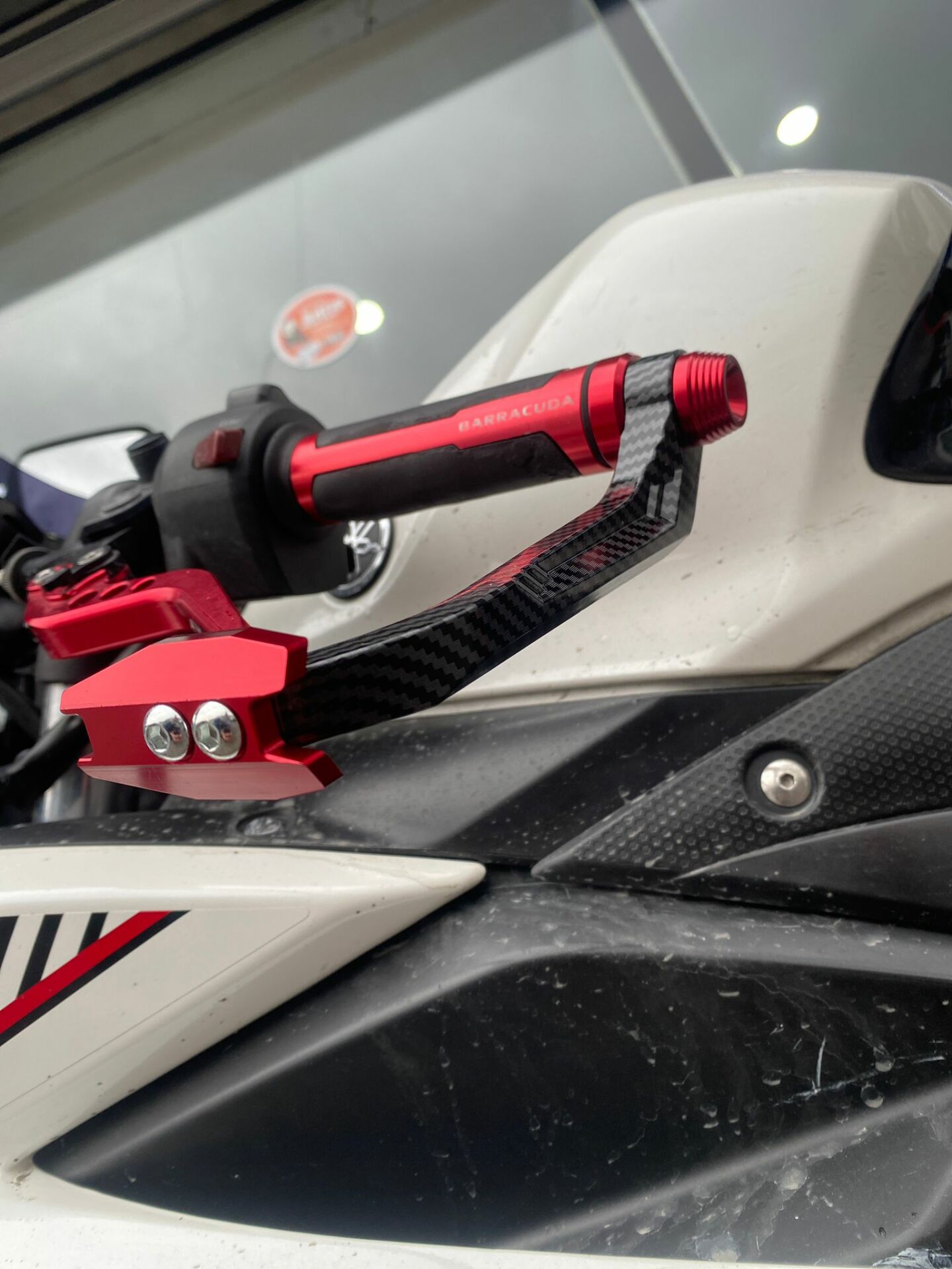 Yamaha Yzf R25 Karbon Kırmızılı Manet Koruma