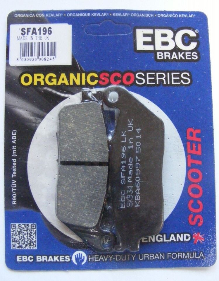 Bmw C650 Gt  2012-2020 Ebc Organik Arka Fren Balatası SFA 196