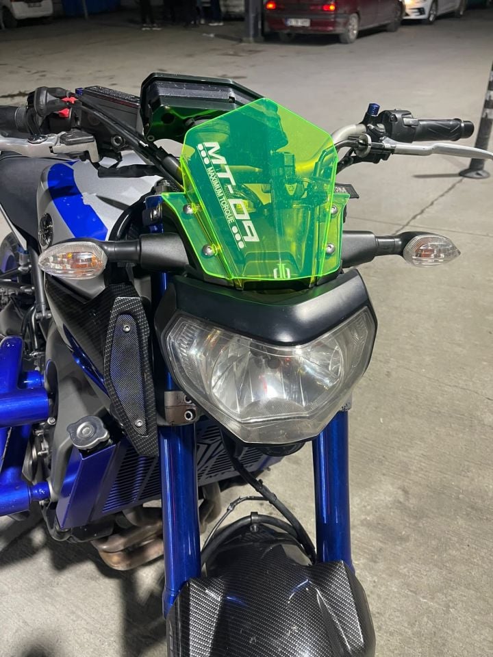 Yamaha Mt-09 2014-16 Renkli Ön Cam