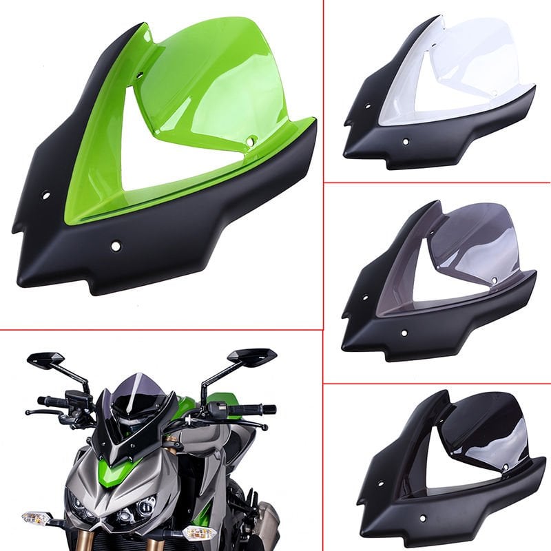 Kawasaki Z1000 2014-2020 Şeffaf Spor Ön Cam