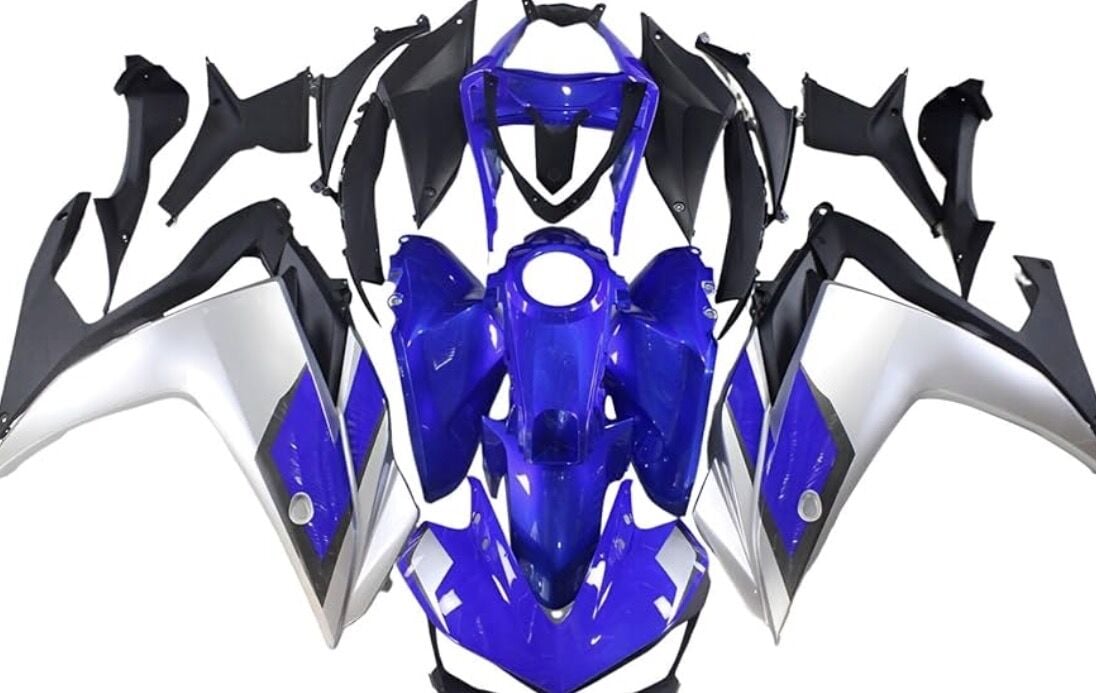 Yzf R25 2014-2018 Orijinal Full Komple Mavi Renk Lansman Rengi Grenaj Seti