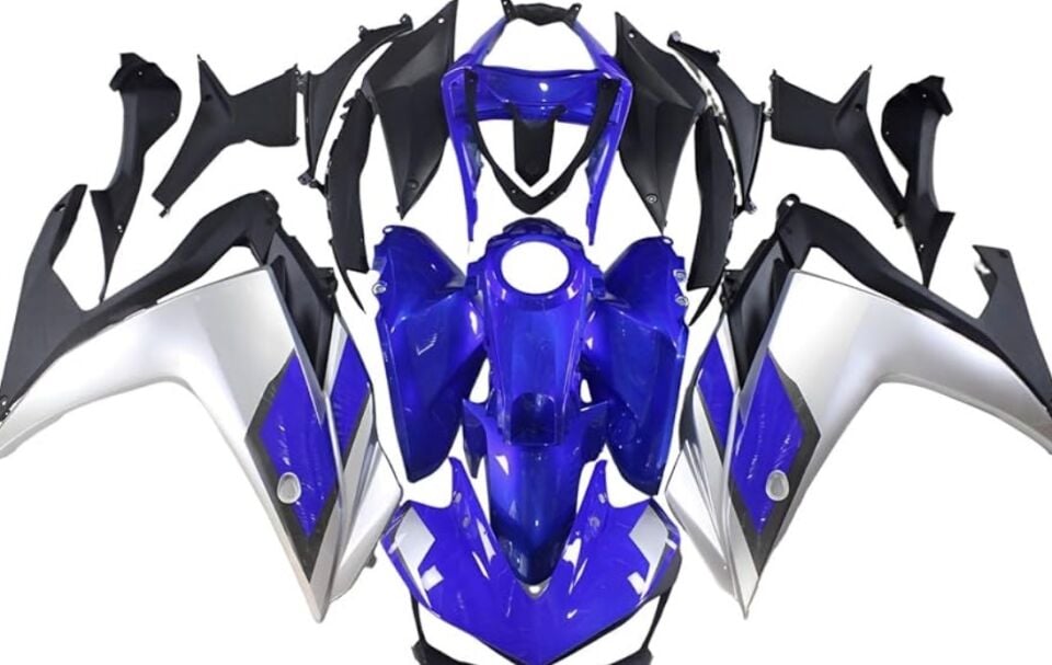 Yzf R25 2014-2018 Orijinal Full Komple Mavi Renk Lansman Rengi Grenaj Seti