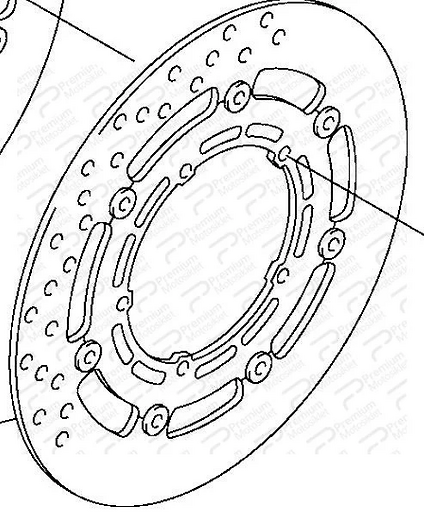 Yamaha Fz6 Fazer Ön Disk Seti