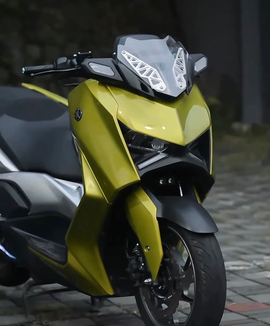 Xmax 250-300 2024-26 Art Model Spor Ön Cam Ve Braket Seti