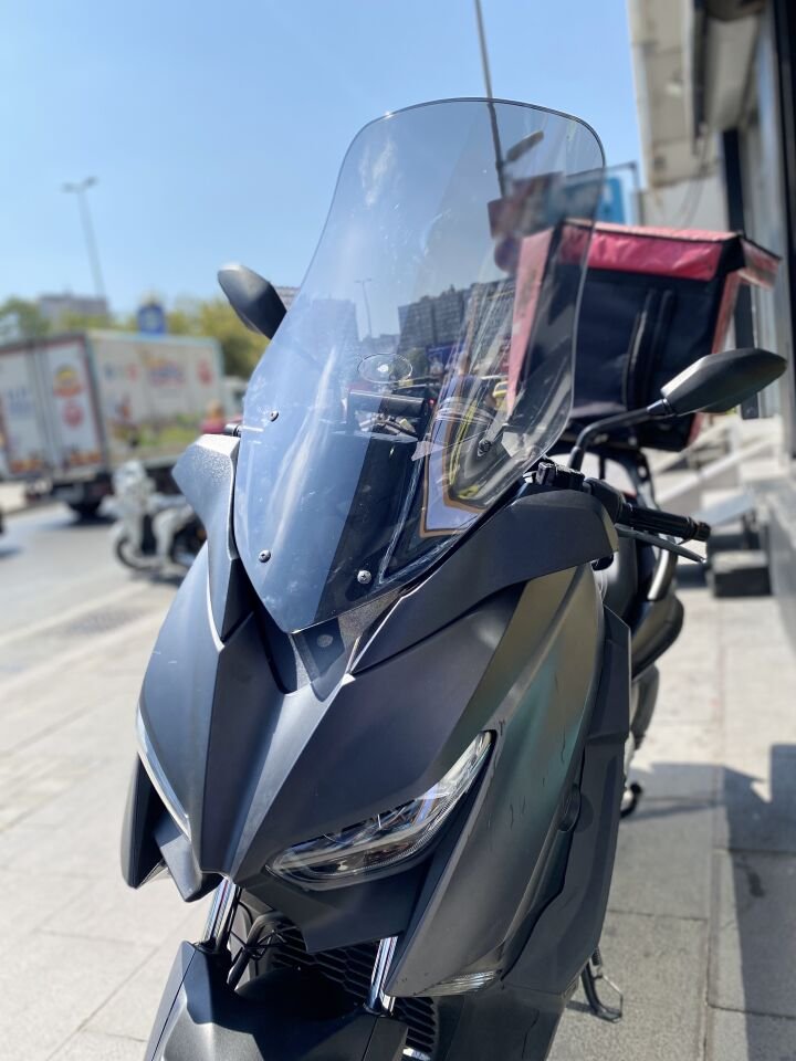 Xmax 250-300 2018-23 İthal Füme Tur Camı 70 Cm