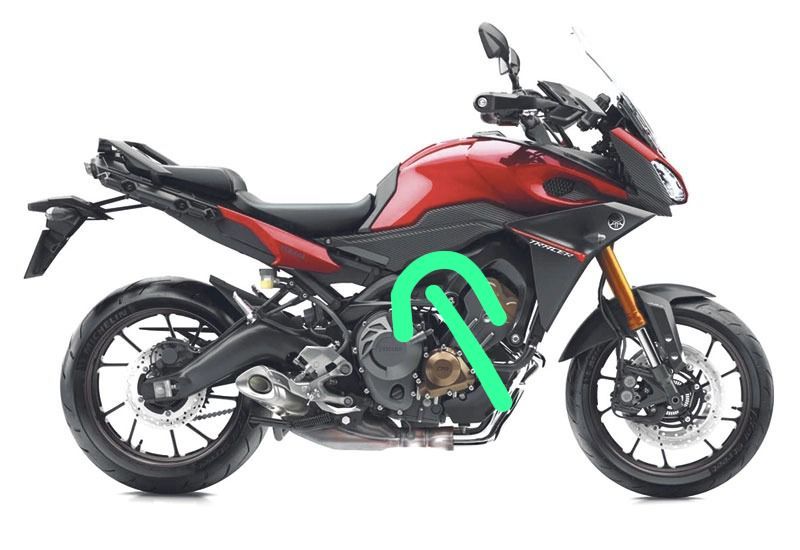 Mt-09 Tracer 2015-2017 Orijinal Depo Sağ Panzolot 2PP2413901