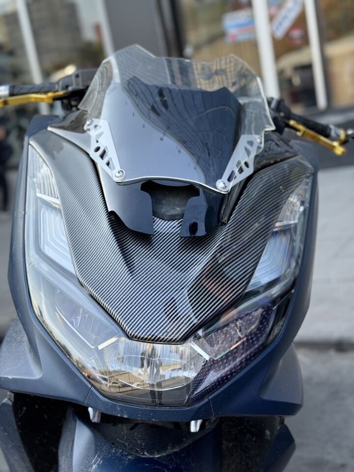 Pcx 125 2021-24 Ön Karbon V Grenaj Kapak