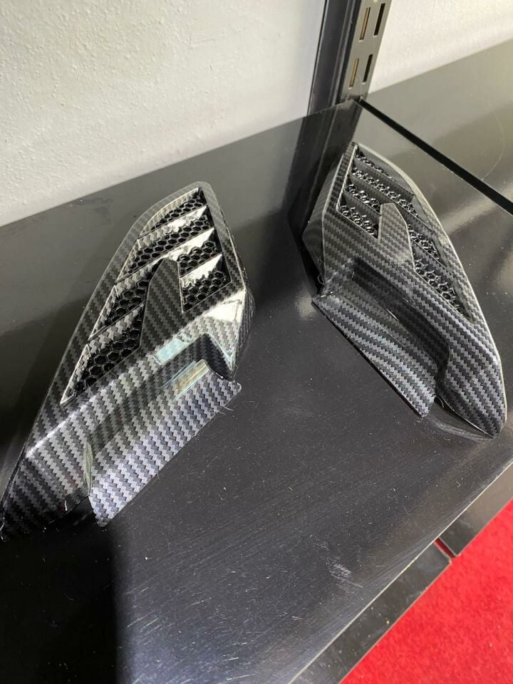 Nmax 21-24 Sele Altı Karbon Kapak Seti