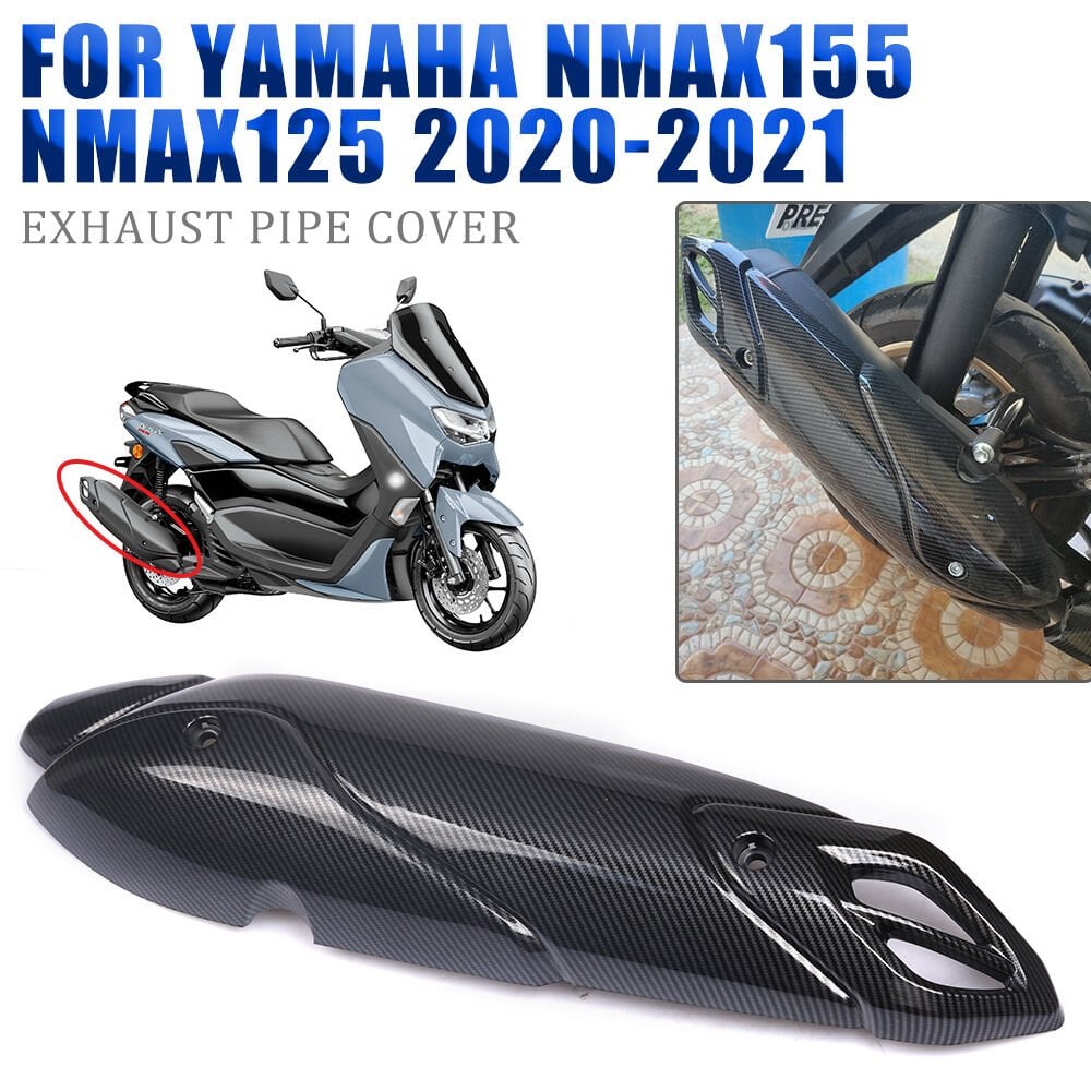 Nmax 125-155 2021-24 Egzoz Koruma Karbon Kapak