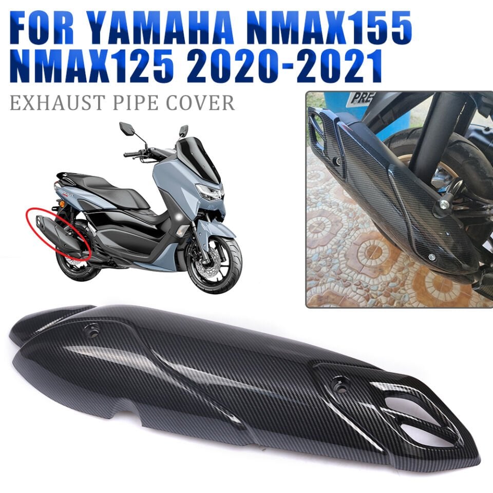 Nmax 125-155 2021-24 Egzoz Koruma Karbon Kapak