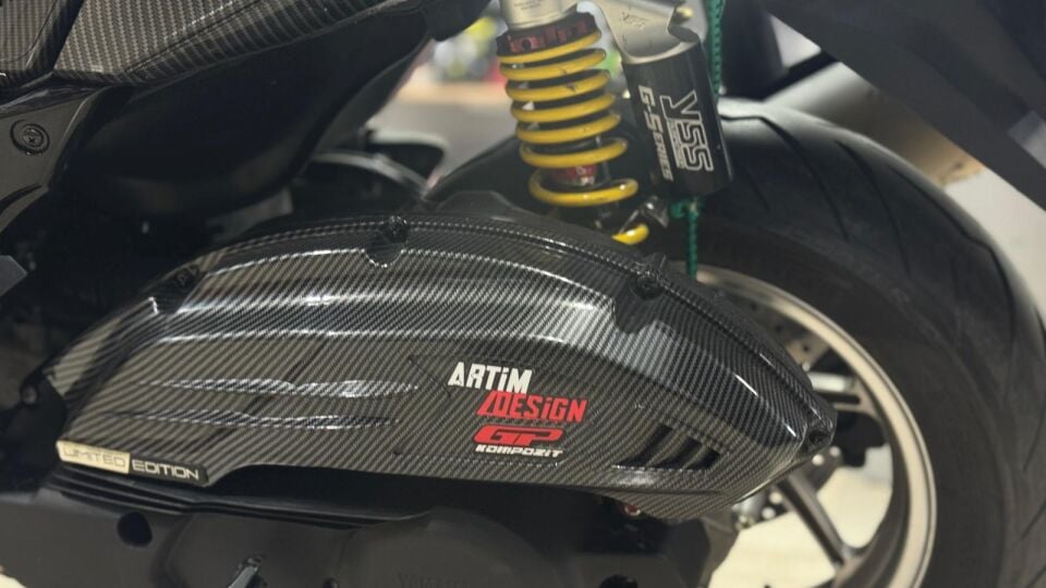 Nmax 125-155 2021-26 Hava Filtre  Karbon Kapak