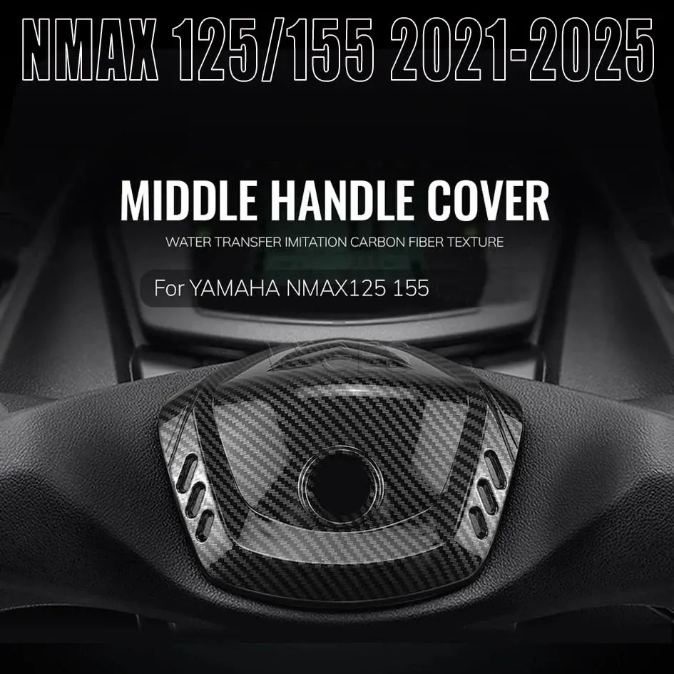 Nmax 125-155 2021-24 Direksiyon Üstü Karbon Kapak