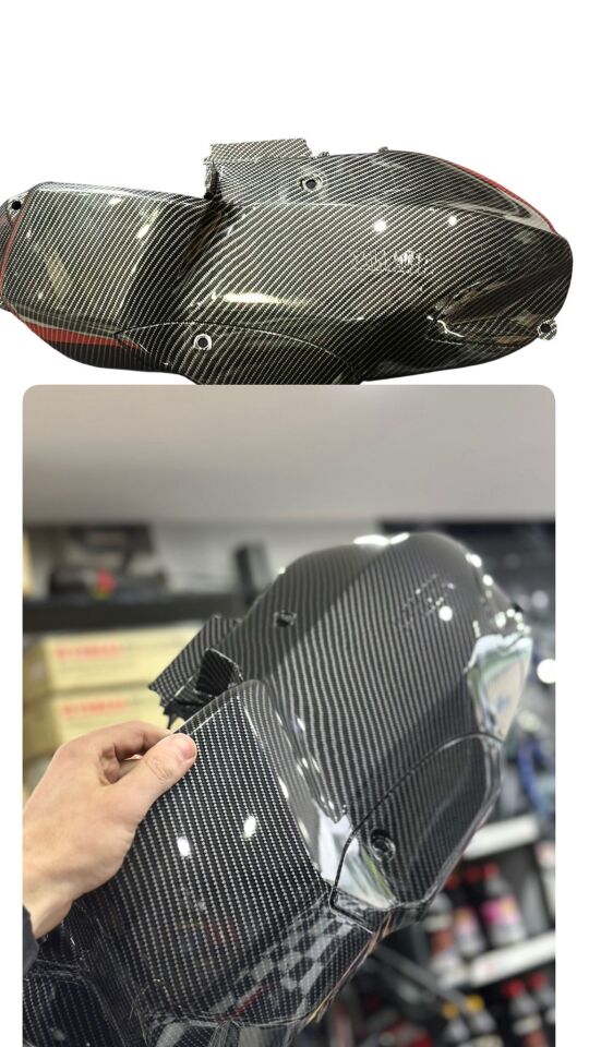 Xmax 250-300 2018-25 Karbon Varyatör Deb. Modifiye Kapak