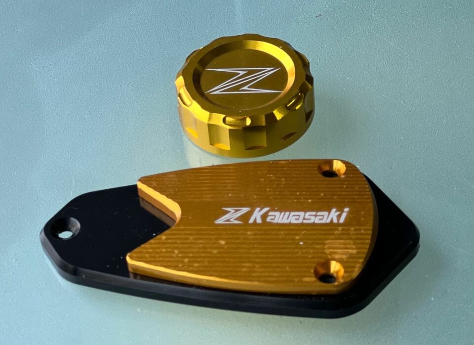 Kawasaki Z750-Z800-Z900-Z1000 Cnc Gold Ön Arka Hidrolik Kapakları