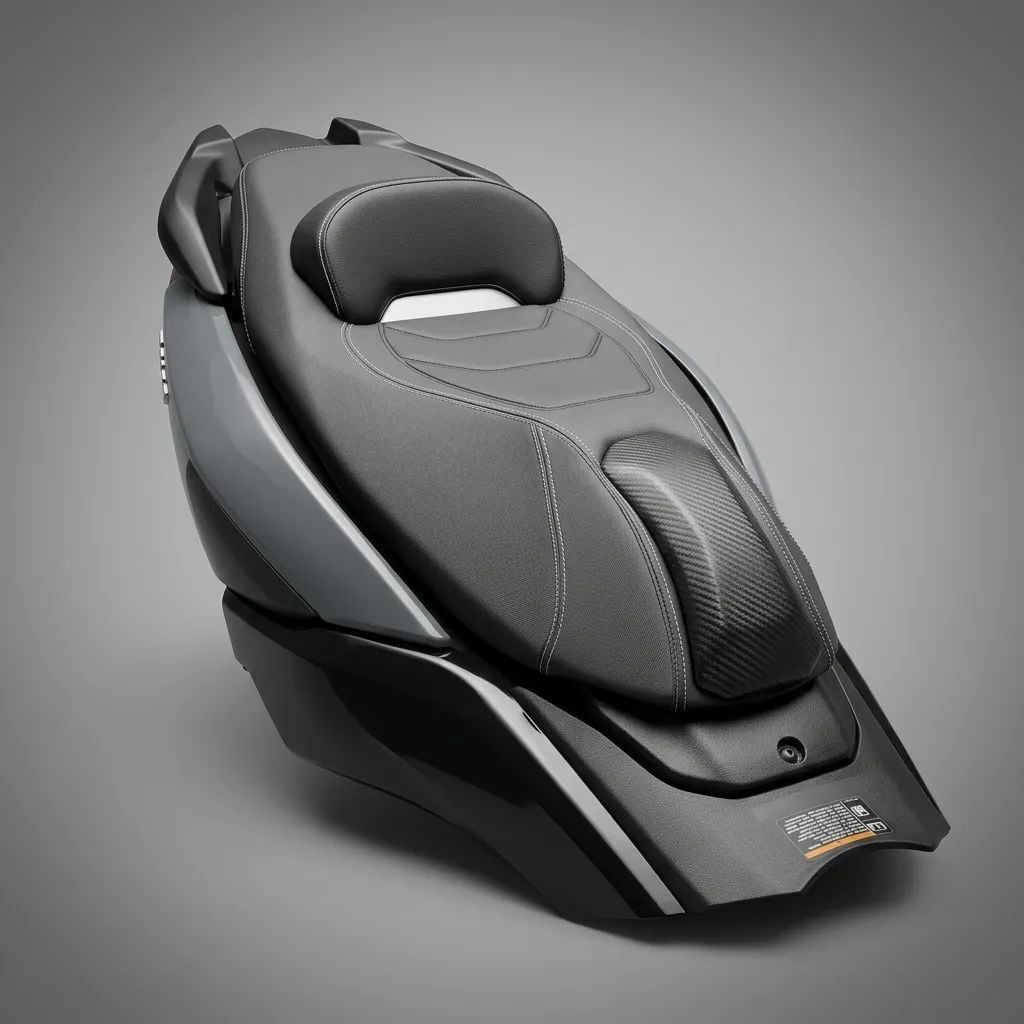 Nmax 125-155 2021-24 Arm 02 Model Karbon Comfort Sele Koltuk