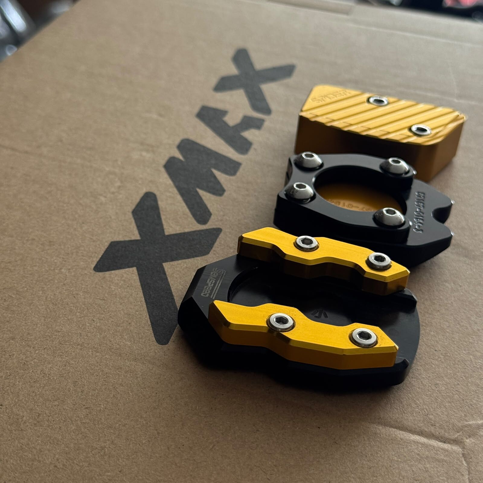 Xmax 250-300-2018-26 Cnc Yan Ayak Genişletme Kaz Ayağı Seti