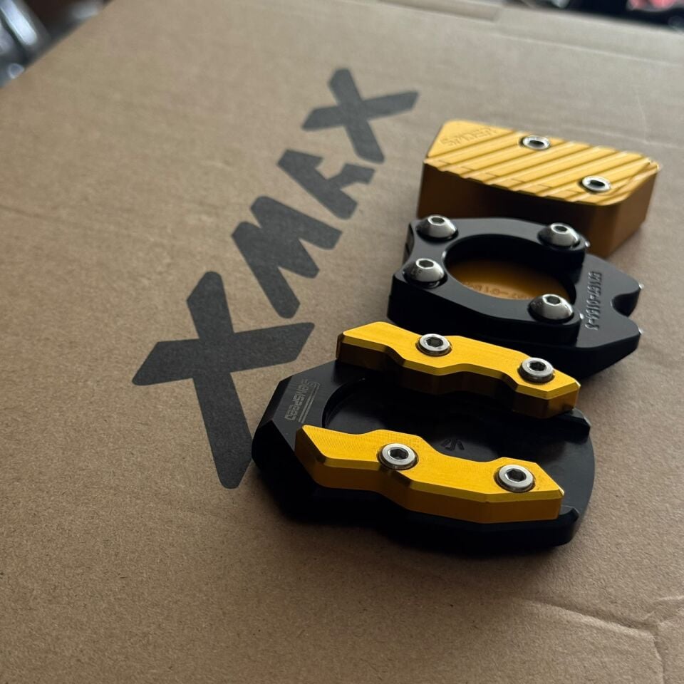 Xmax 250-300-2018-26 Cnc Yan Ayak Genişletme Kaz Ayağı Seti