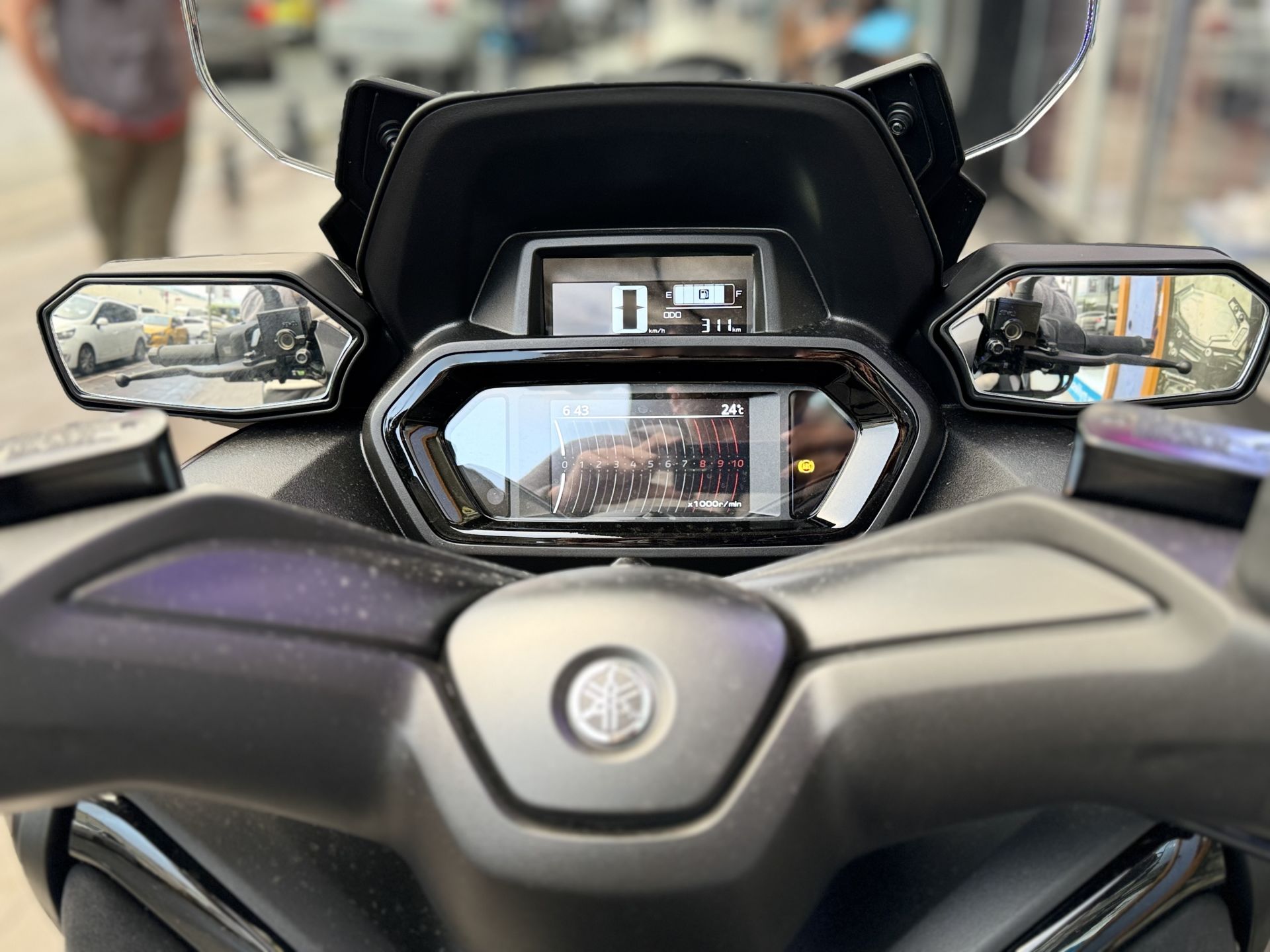 Xmax Techmax 250-300 2024-25 Kör Nokta Spor Ayna Seti