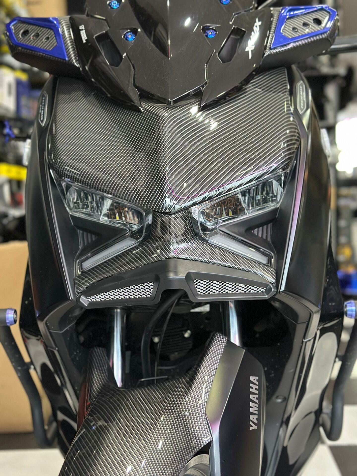 Xmax Tech-Max 250/300 2024-25 Gaga Far Altı Winglet Spoyler Aksesuar