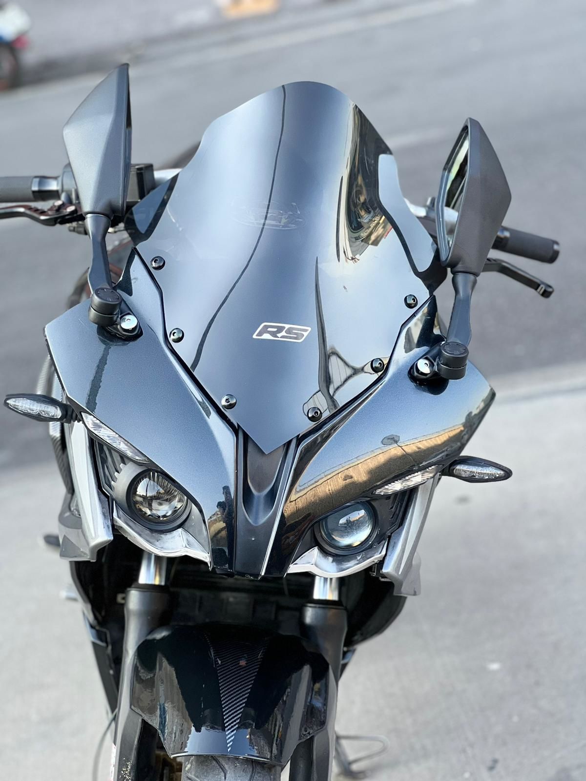 Bajaj Pulsar Rs 200 Njj Model Kat.Spor Ayna Takımı