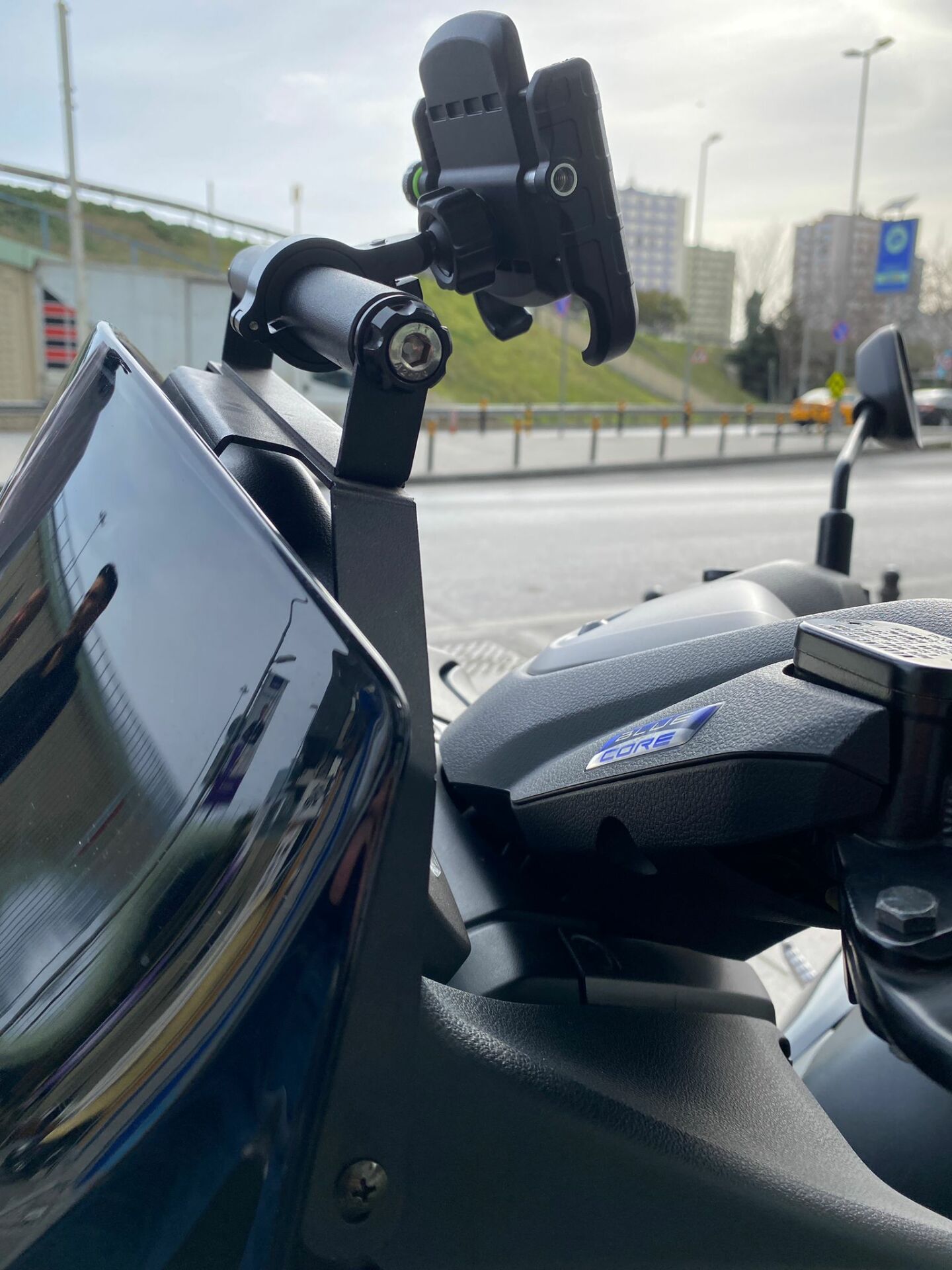 Nmax 125-155 2021-24 Navigasyon Telefon Tutucu Barı