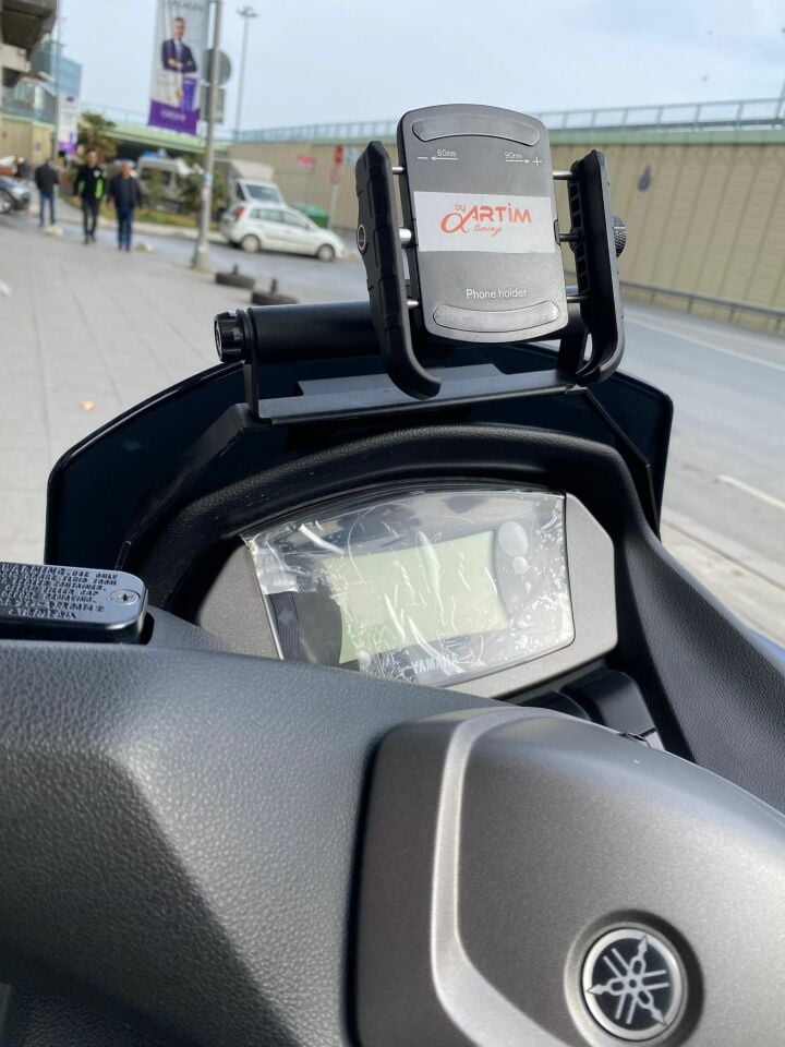 Nmax 125-155 2021-24 Navigasyon Telefon Tutucu Barı