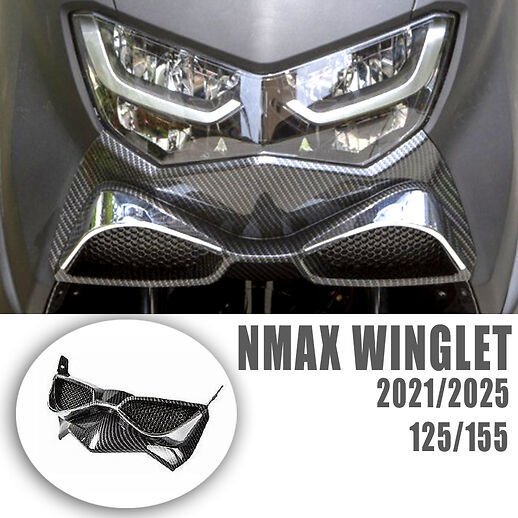 Nmax 125-155 2021-24 Karbon Winglet Spoiler