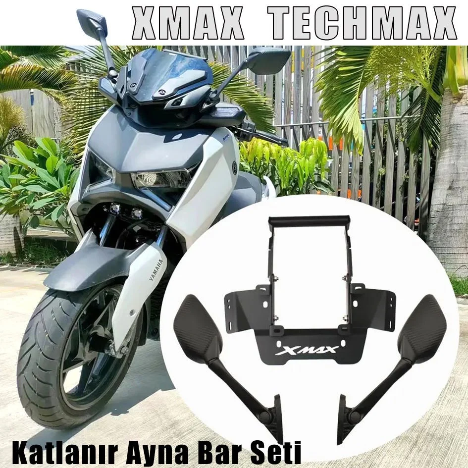 Xmax Tech-Max 250/300 2024 R25 Kat. Ayna Seti
