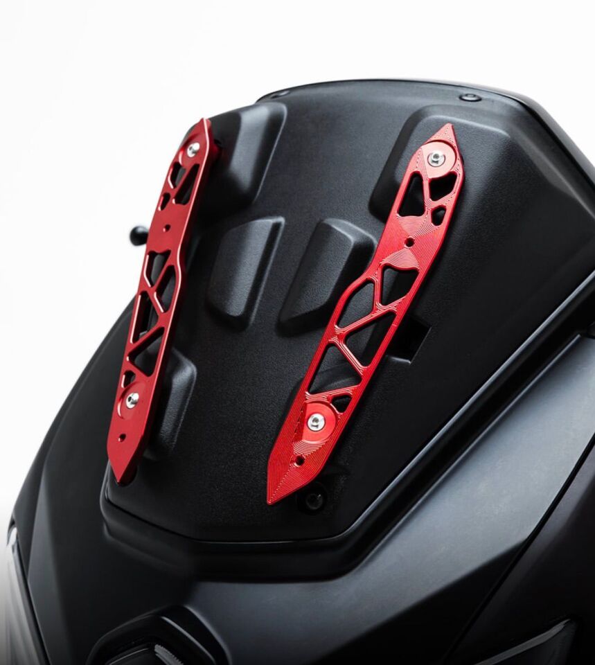 Nmax Tech-Max 2025-26 Ön Cam Ve Braket Seti