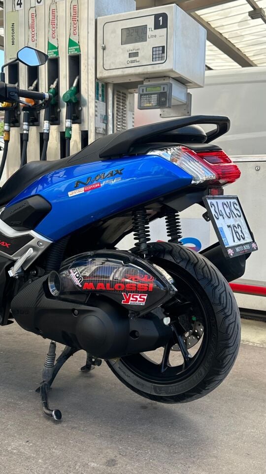 Nmax 125-155 2015-20 Veloscope Şeffaf Füme Hava Filtre Kapağı