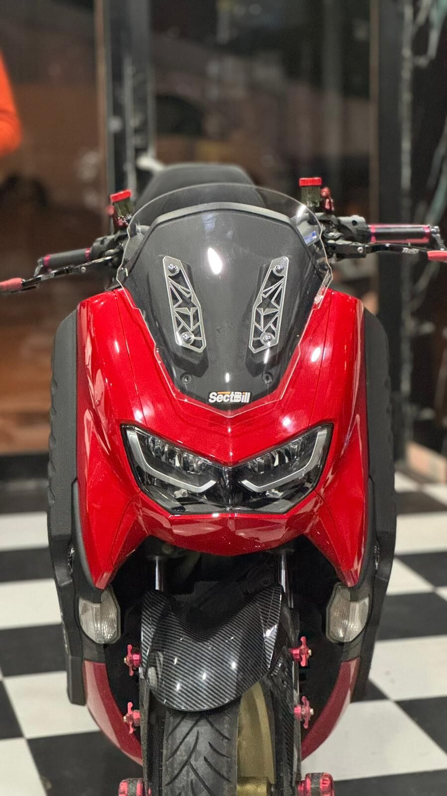 Nmax 125/155 2021-24 SectBill Spor Ön Cam