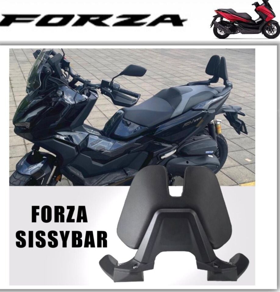 Honda Forza 250 2023-26 New Sırt Dayama Sissy  Bar
