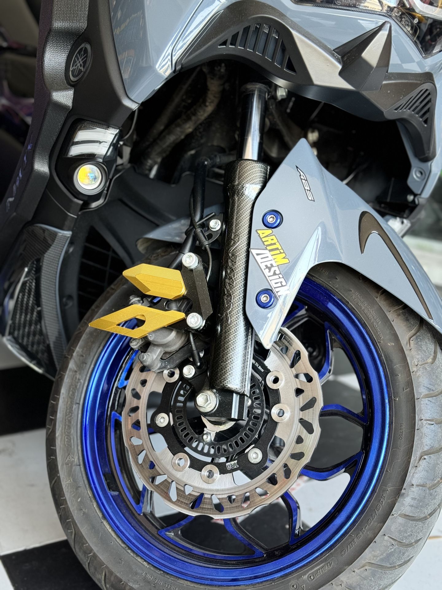 Nmax 125-155 Fren Kaliper Koruma Gold