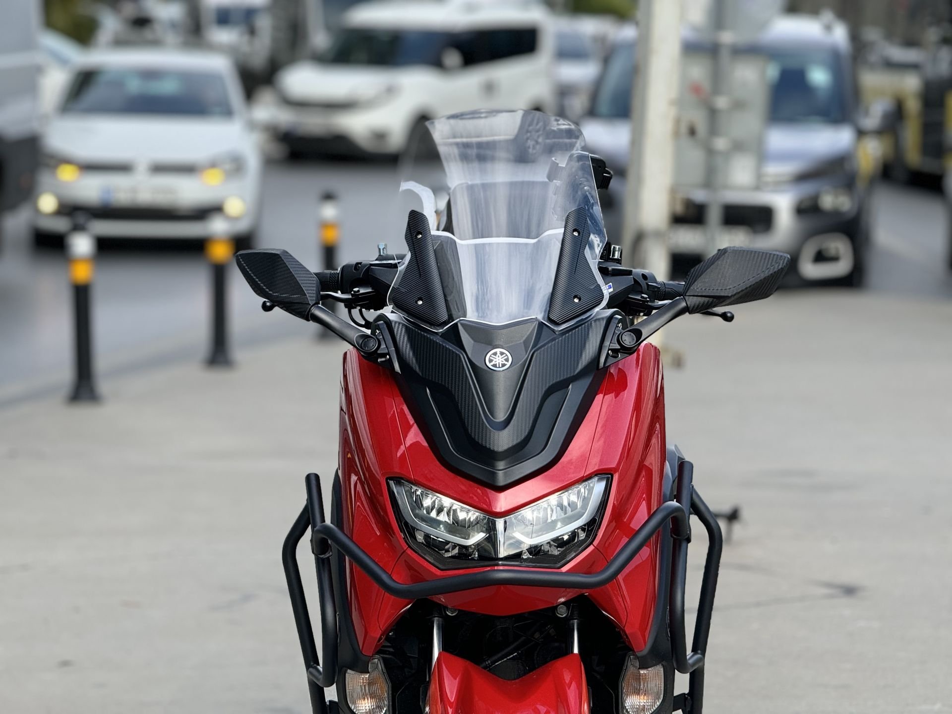 Nmax 125-155 2021-24 New Spoiler Ayna Seti Model 2