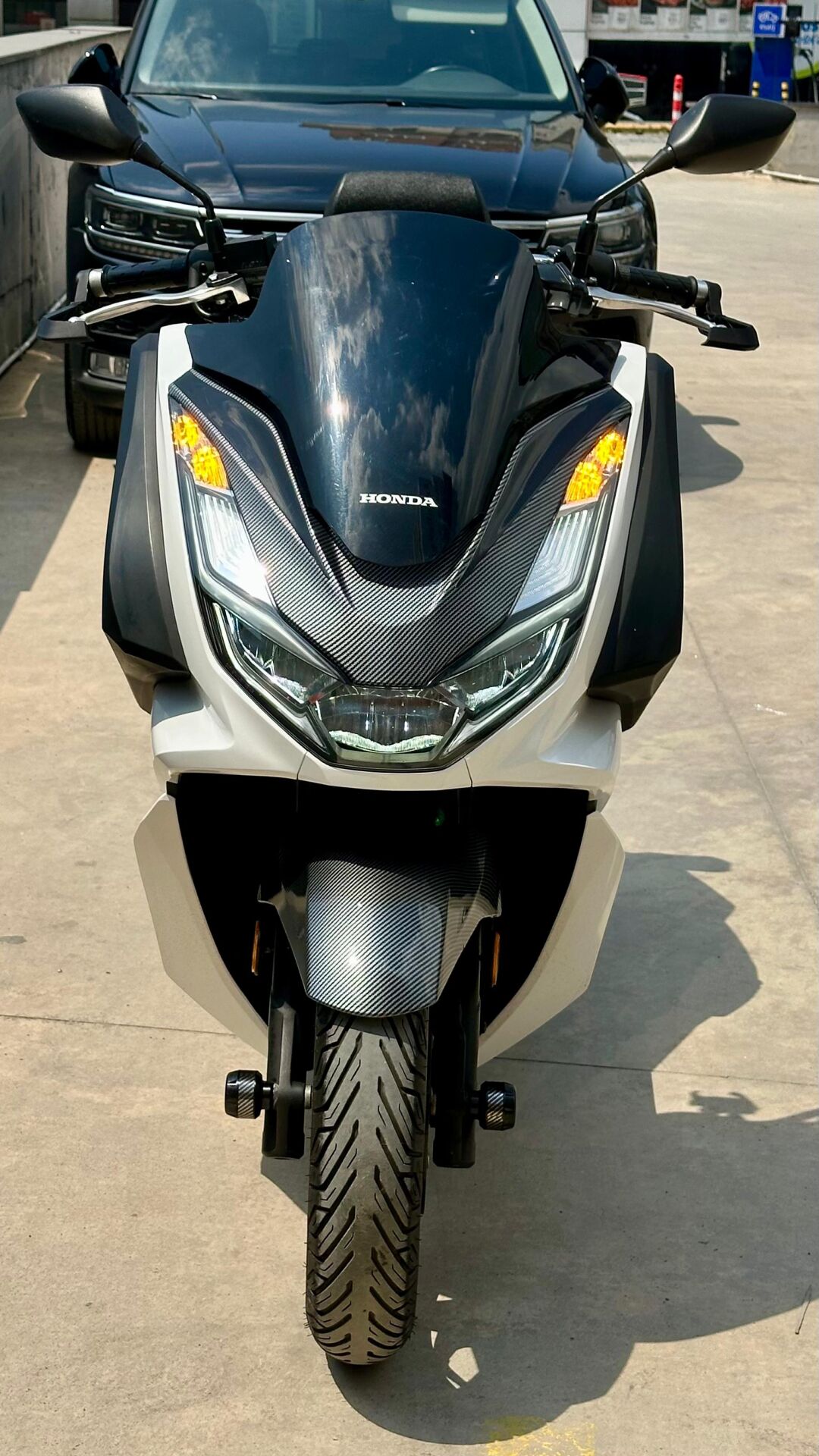 Pcx 125 2021-24 Ön Karbon Çamurluk Komple