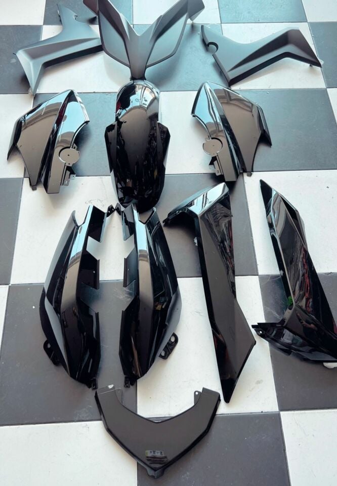 Xmax 250-400 2014-2017 Komple Grenaj Seti Siyah