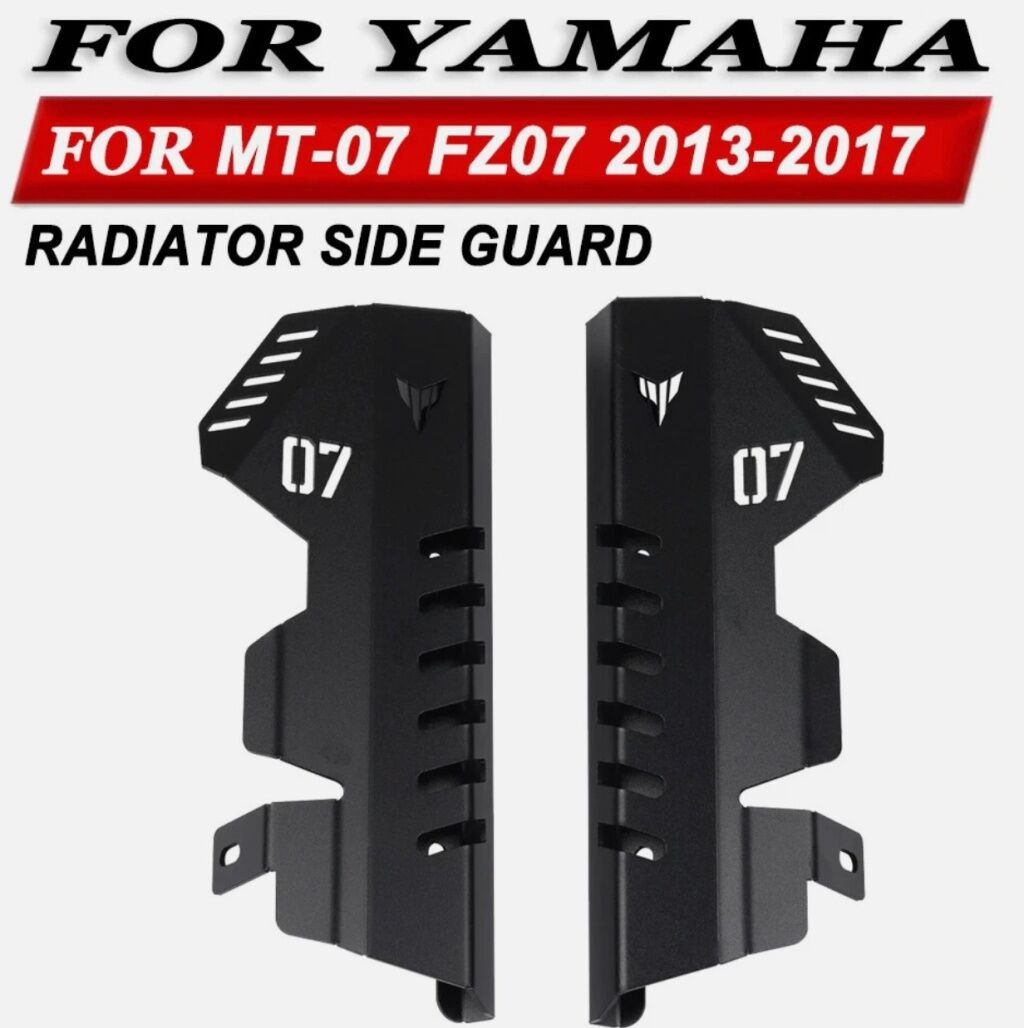 Mt-07 2014-17 Sağ Sol Metal Renkli Radyatör Kapak Seti