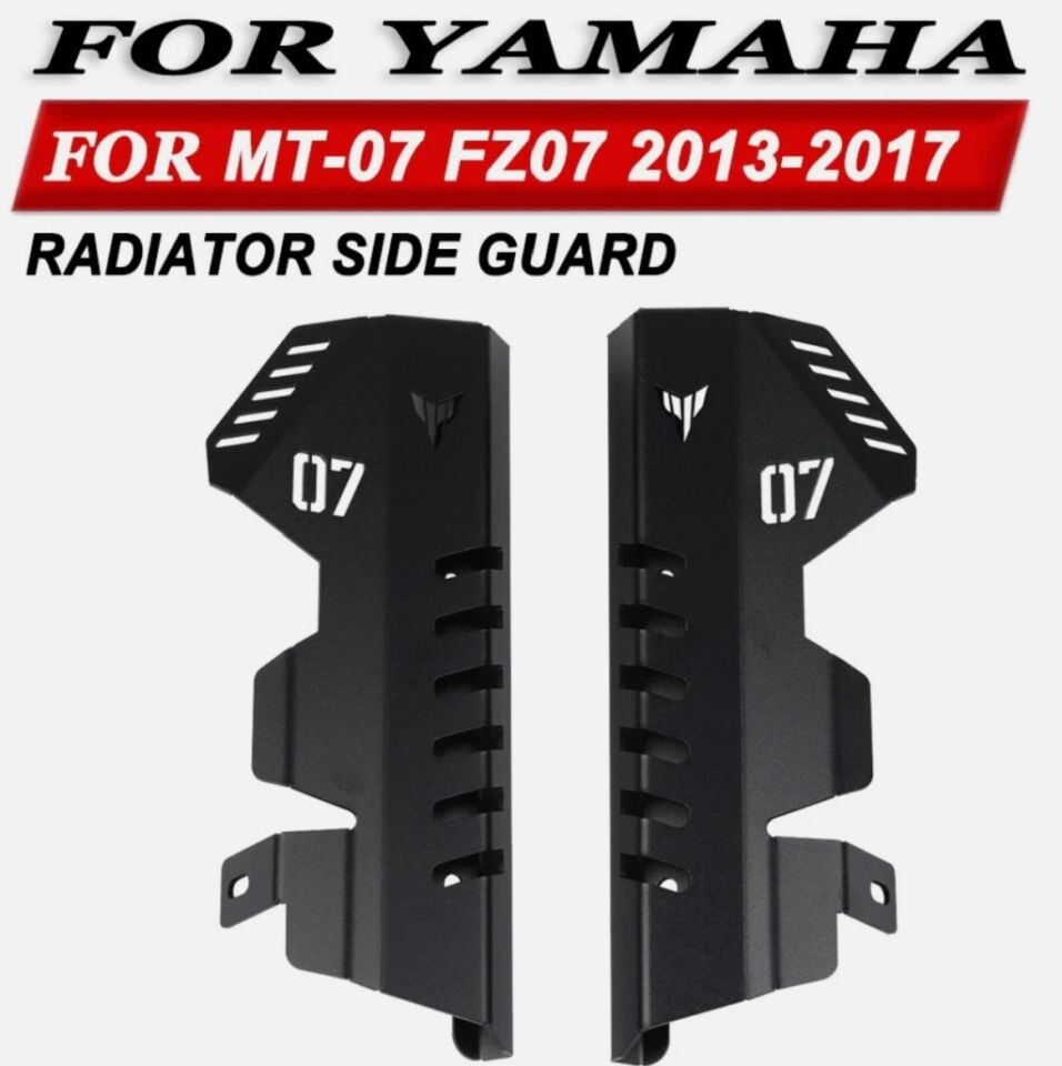 Mt-07 2014-17 Sağ Sol Metal Renkli Radyatör Kapak Seti