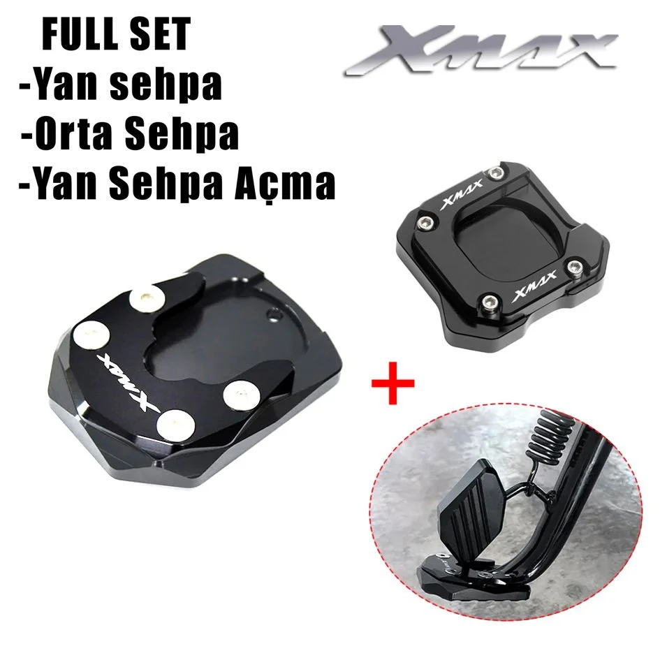 Xmax 250-300 2018-24 Yan Ayak Cnc Full Set