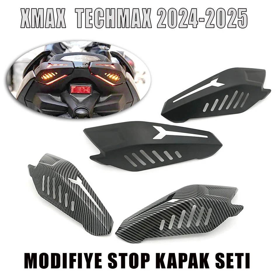 Xmax 250-300 2024 Arka Stop Kapak Karbon