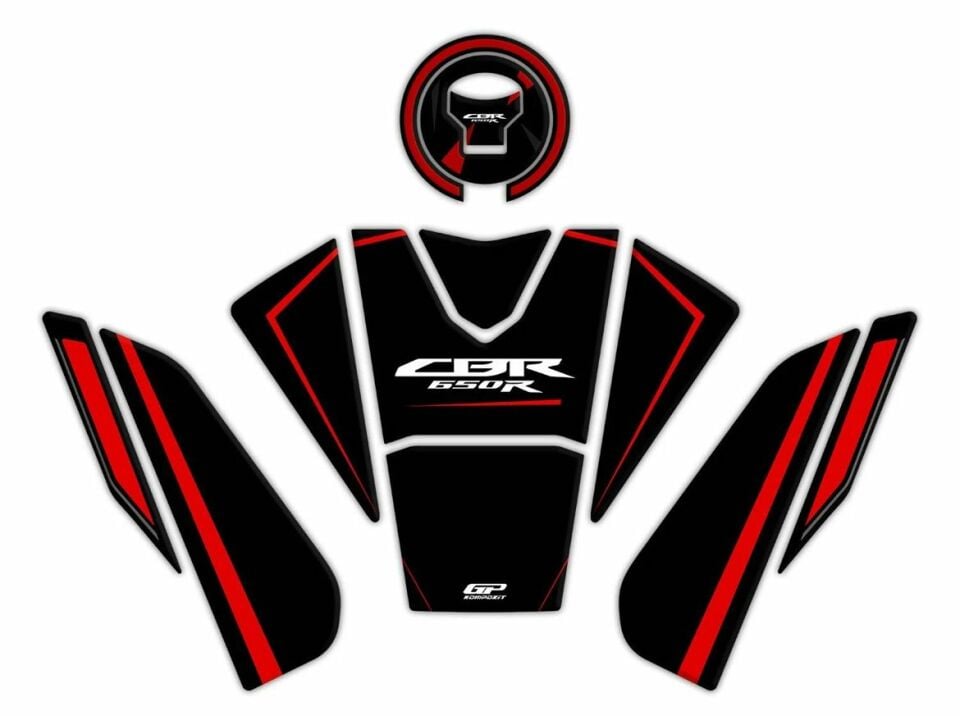Honda Cbr 650R 2019-2025 Uyumlu Tank Pad Seti