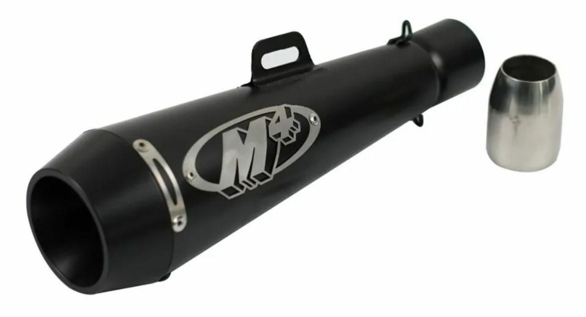 Üniversal M4 Tüp Egzoz Siyah 51MM
