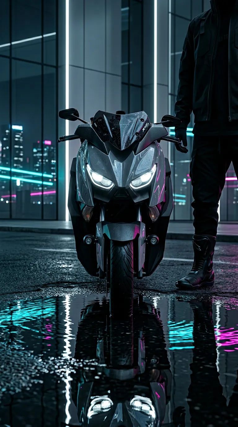 Orijinal Xmax 250-300 2018-23  Kısa Spor Ön Cam B74F83J0000