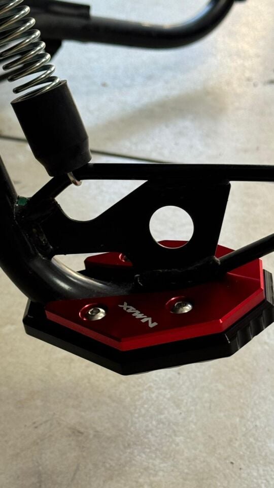 Nmax 125-155 Cnc Renkli Kaz Ayağı-Yan Ayak Genişletme