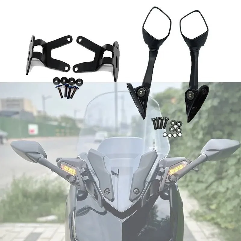 Xmax 250-2023-25 Dijital Kasa 2. Model R25 Karbon Kat.Uzun Ayna Seti
