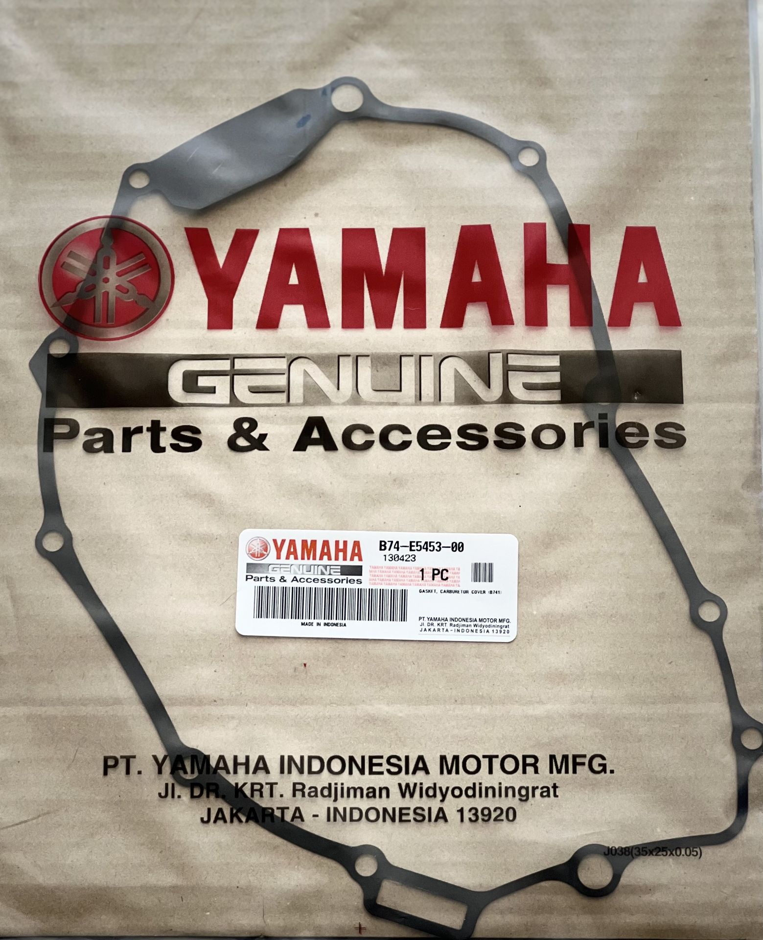 Xmax 250-300 2018-23 Orijinal Alternatör Kapak Contası B74E545300