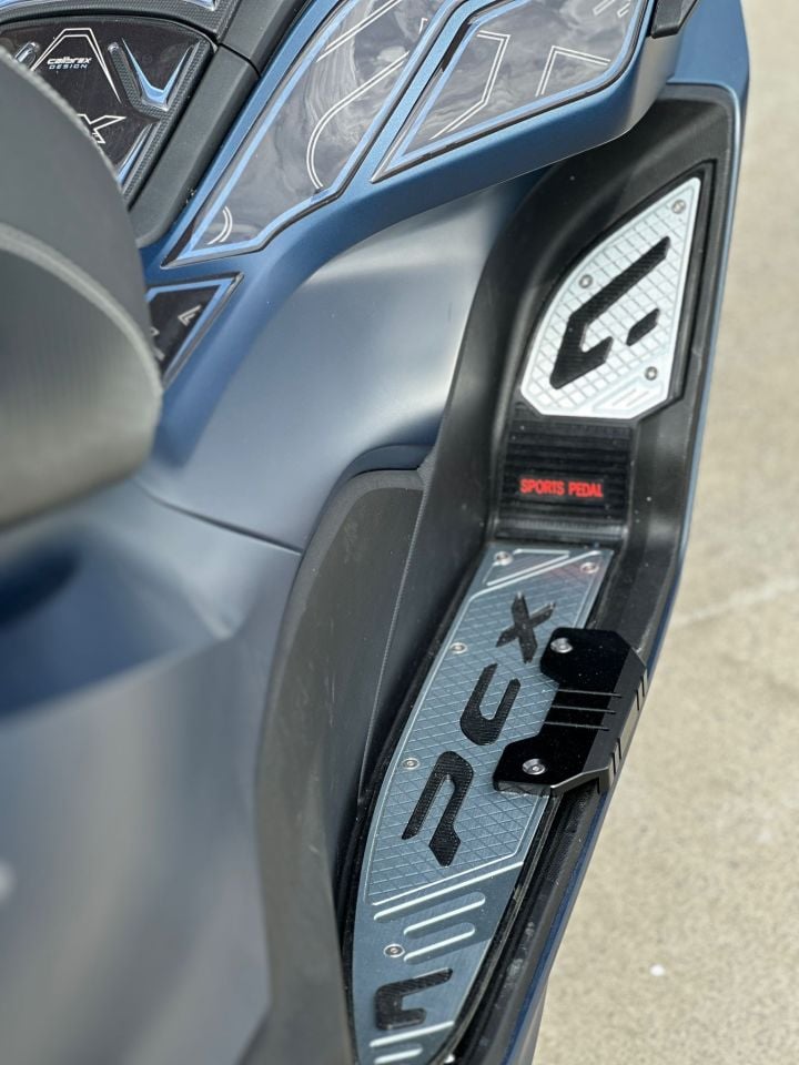 Honda Pcx 2021-2024 Basamak Paspas Seti Gümüş